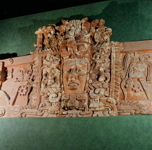 Masque architectural, Campeche, péninsule du Yucatán, Mexique - Mayan Mayan