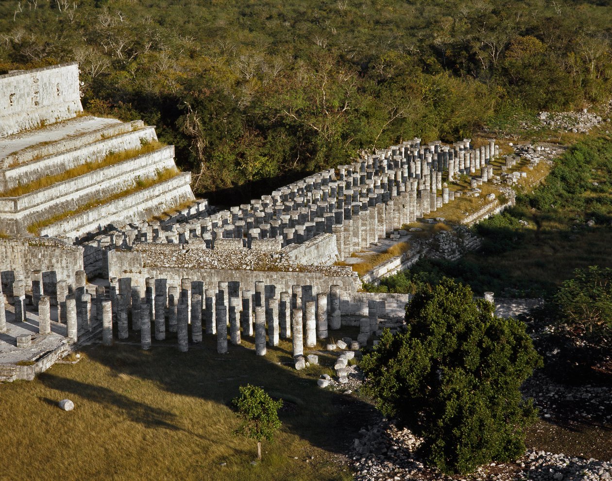 Temple des 1000 colonnes - Mayan Mayan