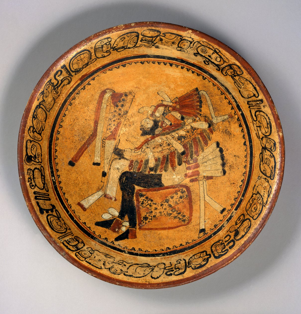 Bol tripode, vers 550-700 - Mayan Mayan