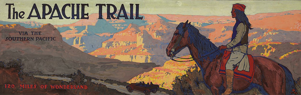 Le sentier Apache via le Southern Pacific - Maynard Dixon