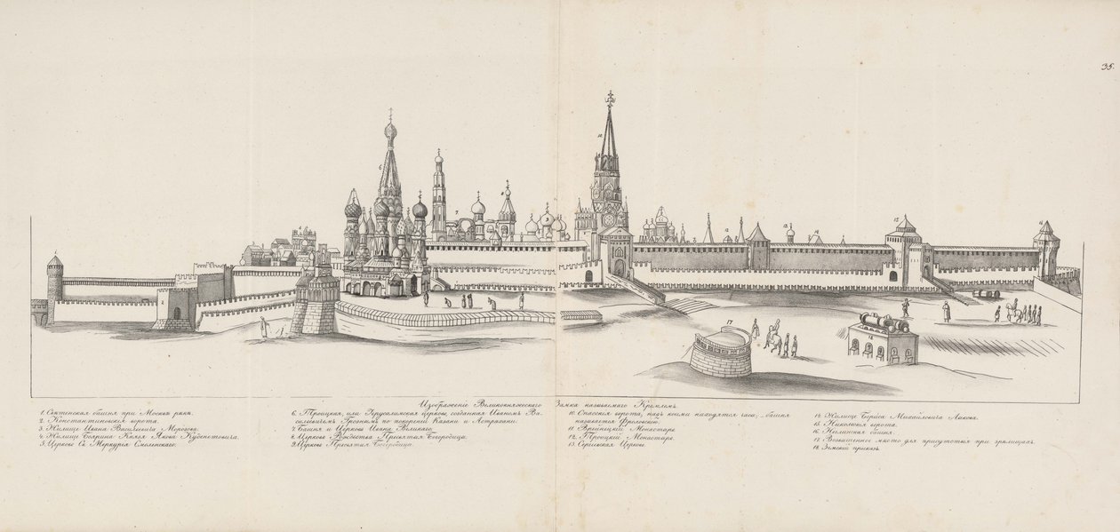 Kremlin de Moscou vu de l