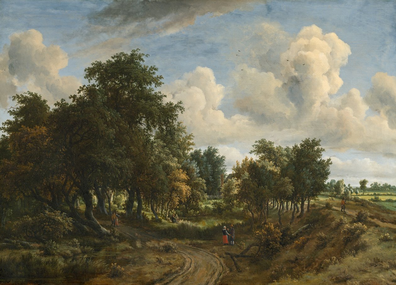 Paysage boisé, 1663 - Meindert Hobbema