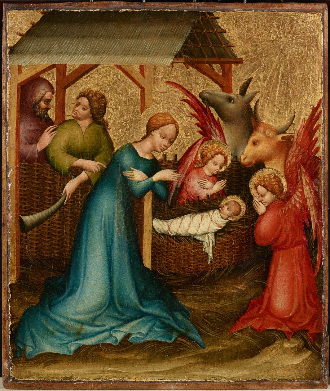 Naissance (Adoration) du Christ - Meister der Wiener Anbetung