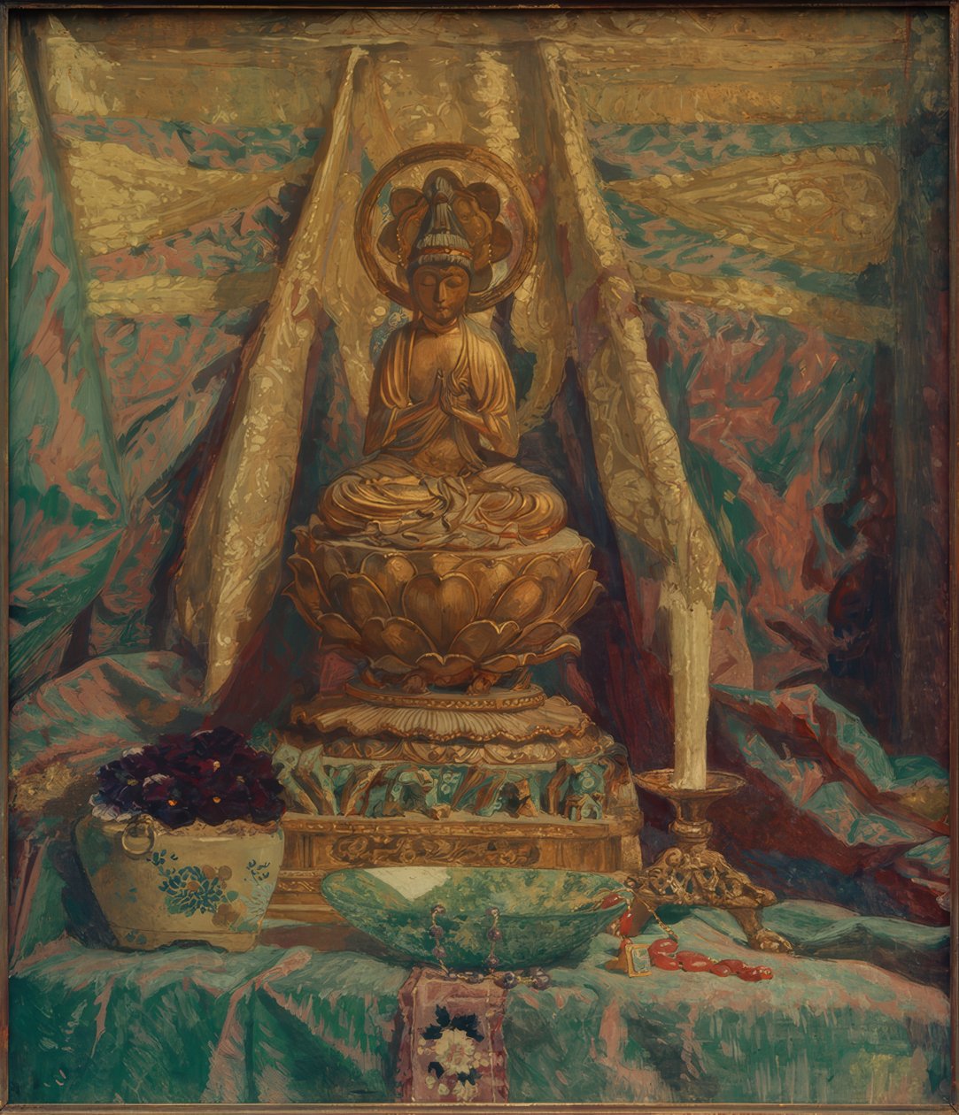 Nature morte avec Bouddha - Melchior Lechter