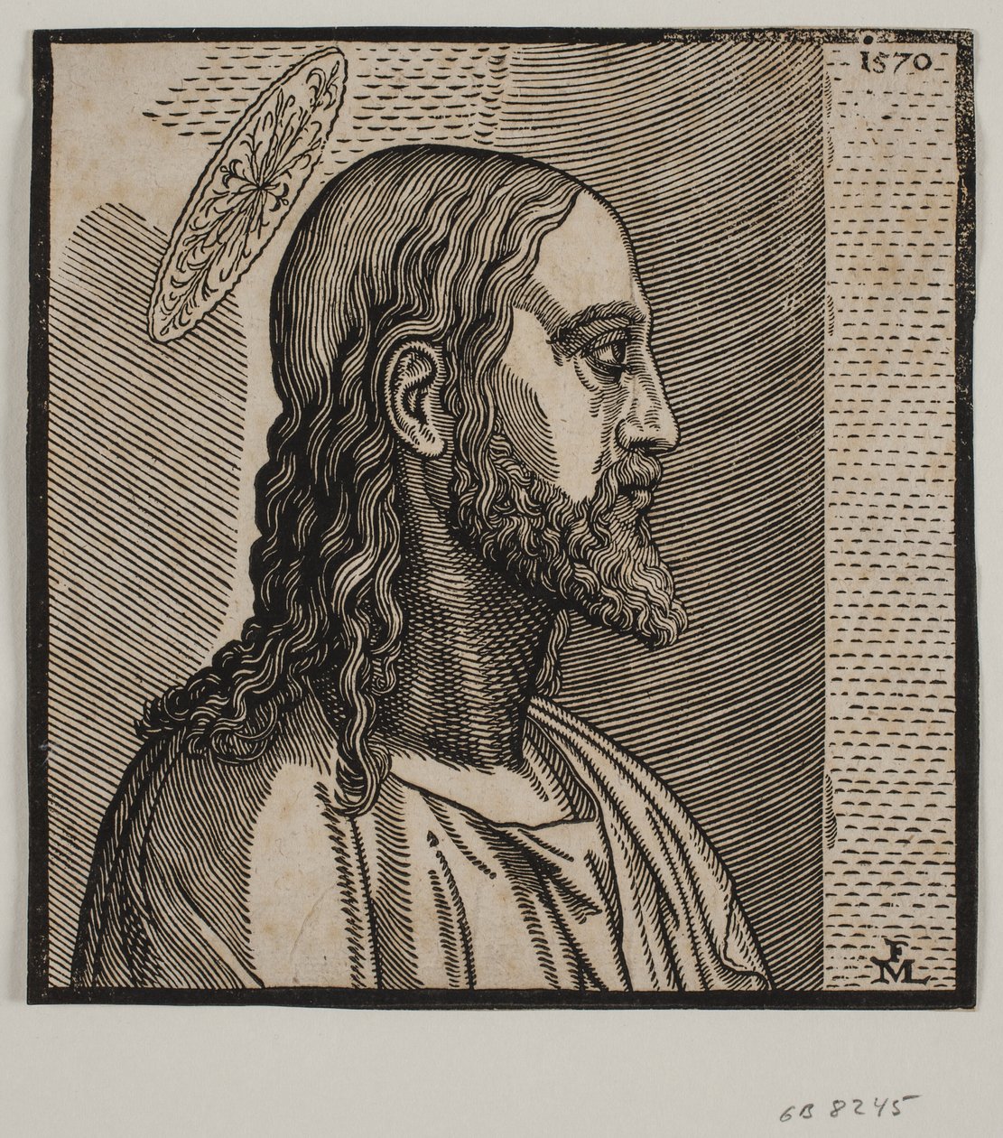 Portrait du Christ - Melchior Lorck