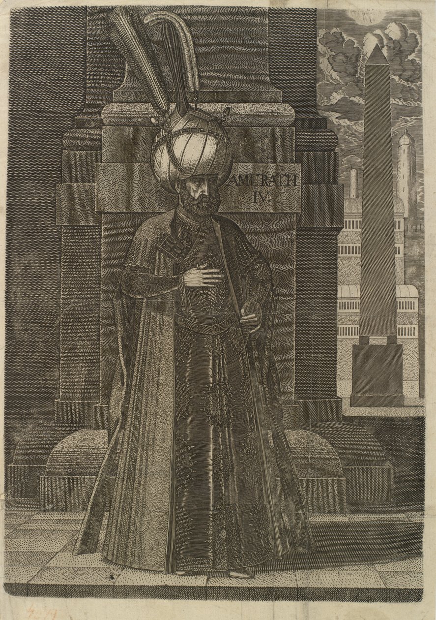 Prince Ismael, envoyé persan - Melchior Lorck
