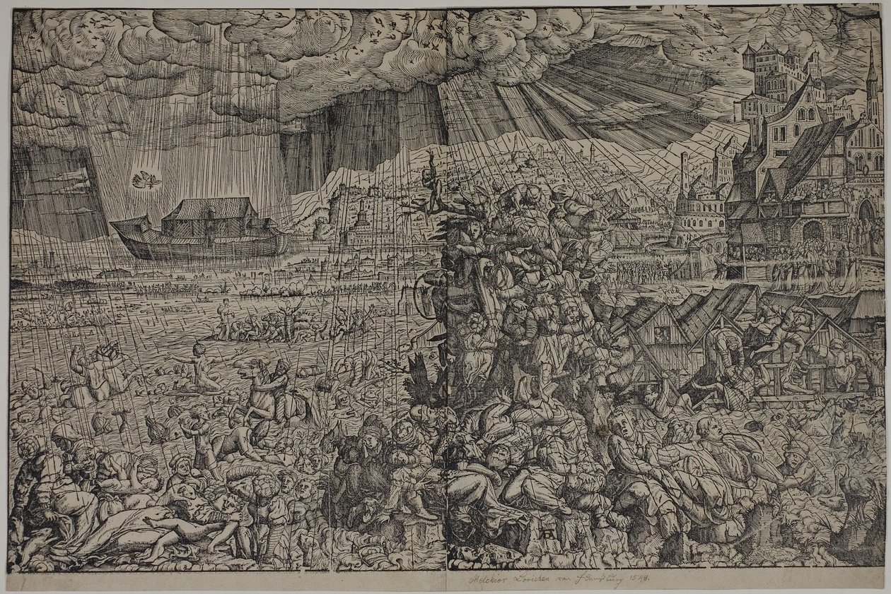 Le déluge - Melchior Lorck