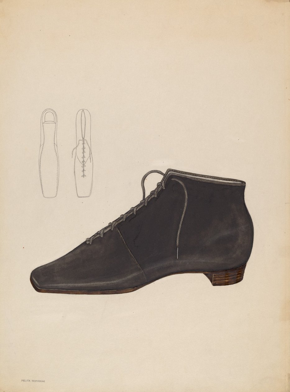 Chaussure de femme, c. 1936 - Melita Hofmann