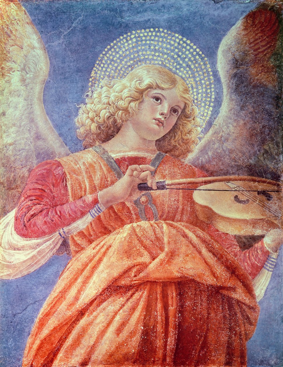 Ange musical avec violon - Melozzo da Forli