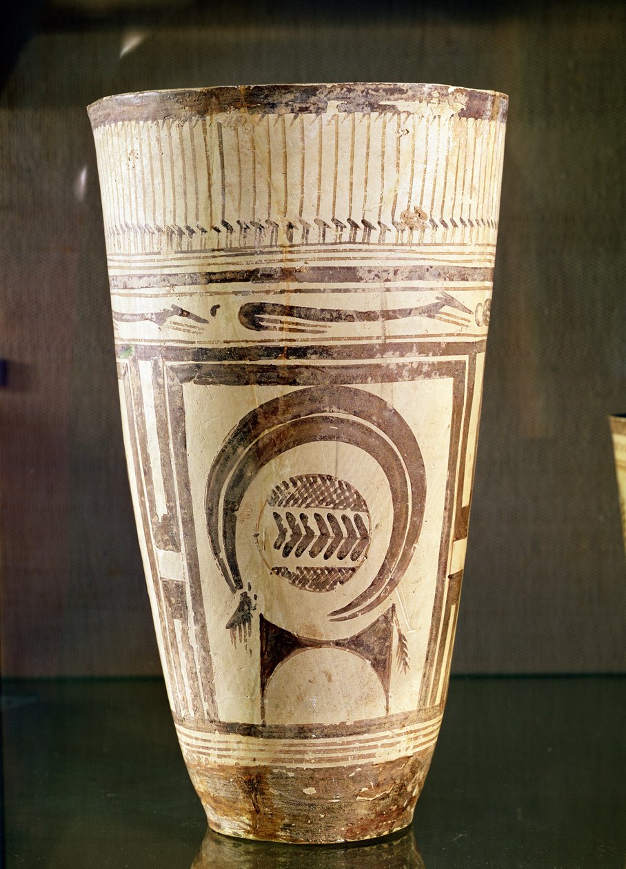 Vase, Style I, de Suse, Iran, 5000-4000 av. J.-C. (céramique) - Mesopotamian