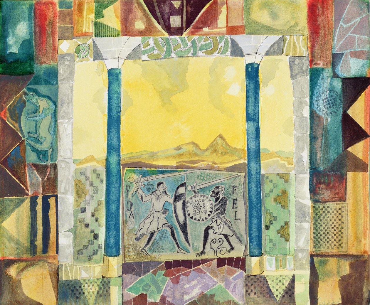 Guerriers étrusques, Tuscania - Michael Chase