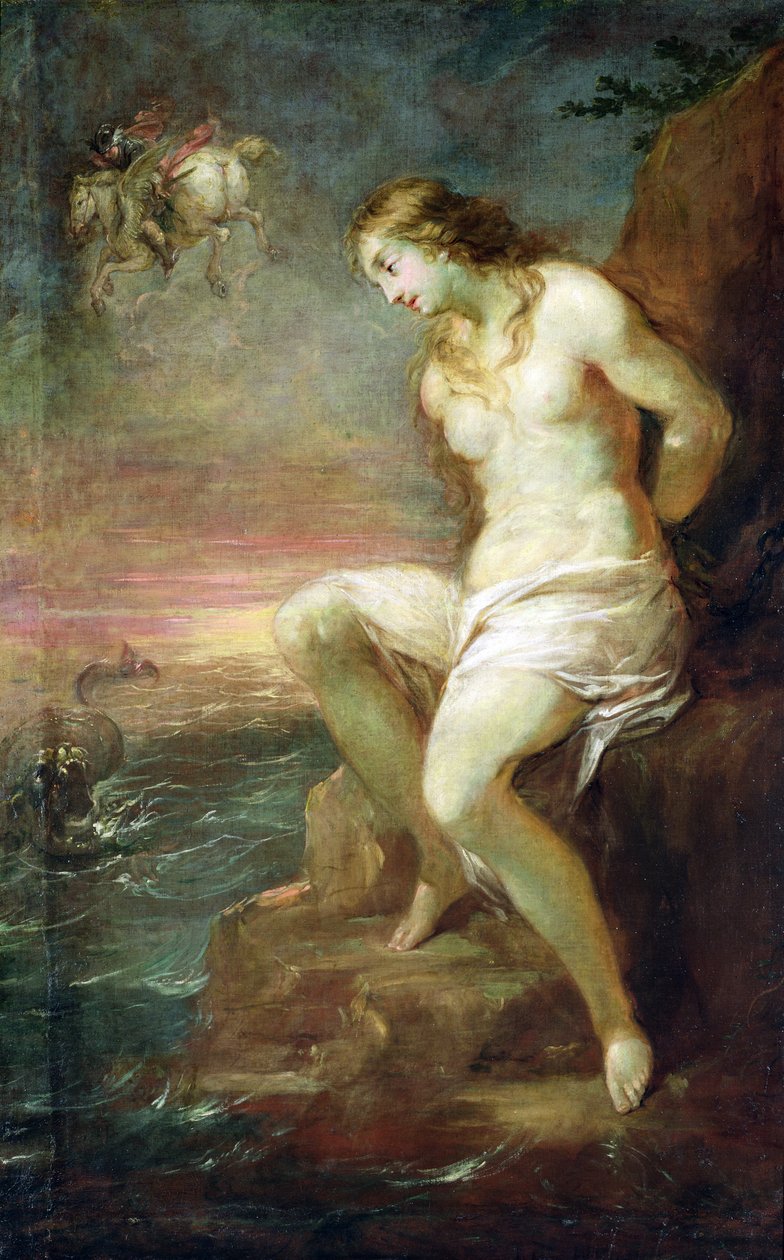 Persée sauvant Andromède, c.1695 - Michael Leopold Willmann