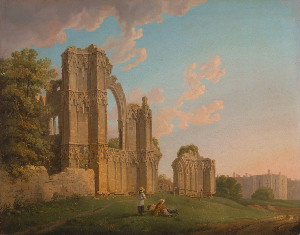 Abbaye de St. Mary, York - Michael Angelo Rooker