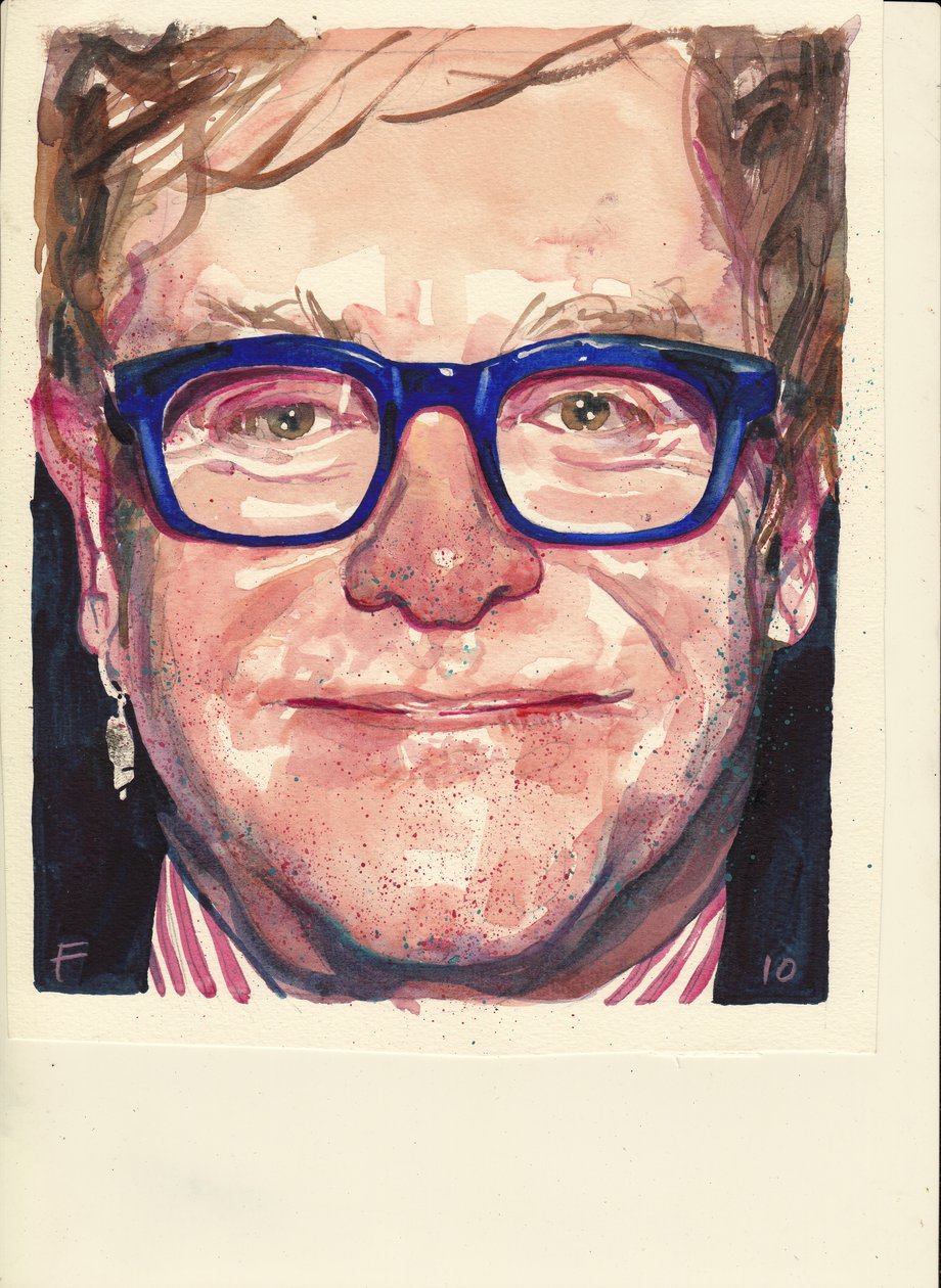 Elton John - Michael Frith