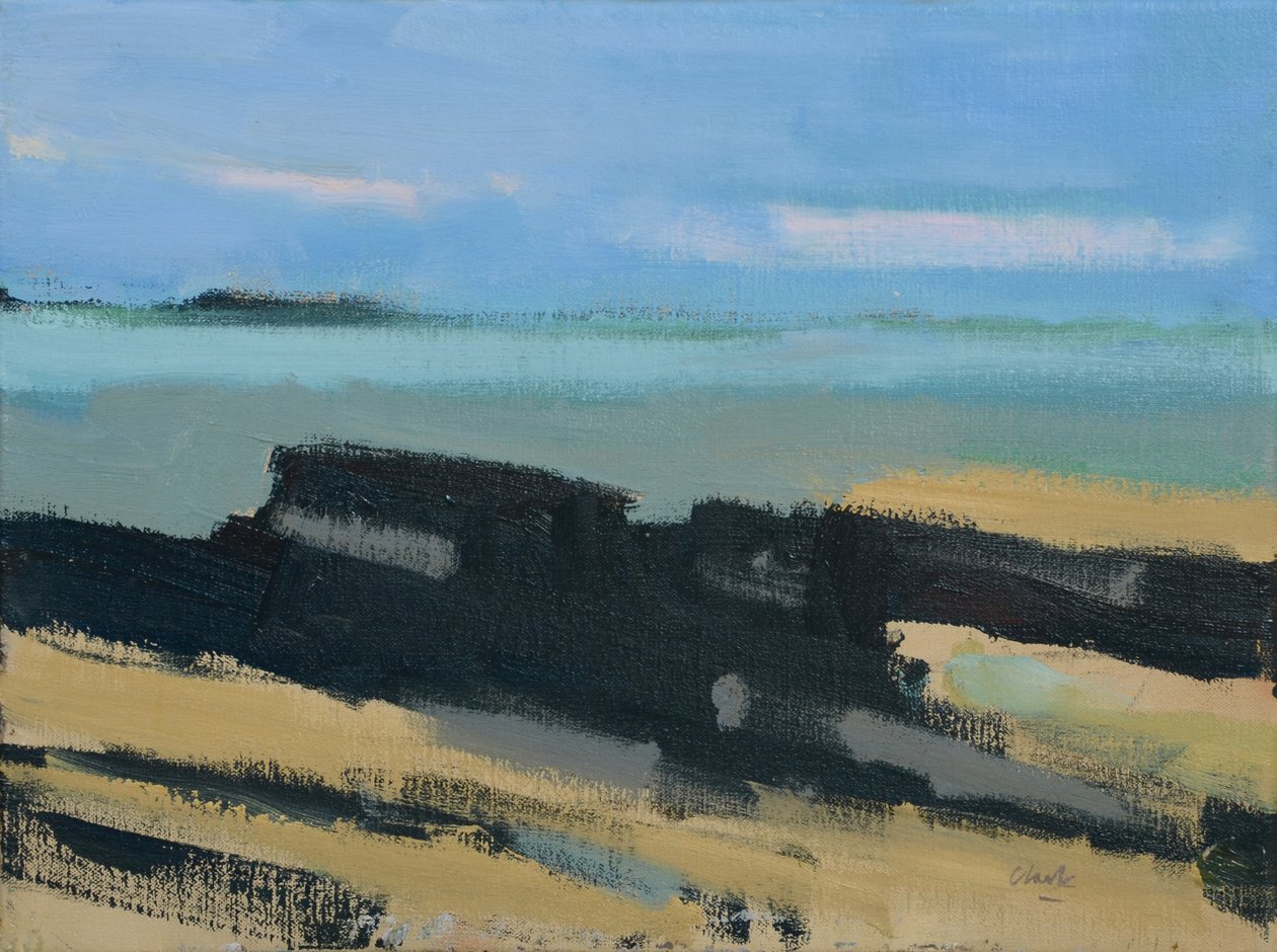 Mull, 2017 (huile sur lin) - Michael G. Clark