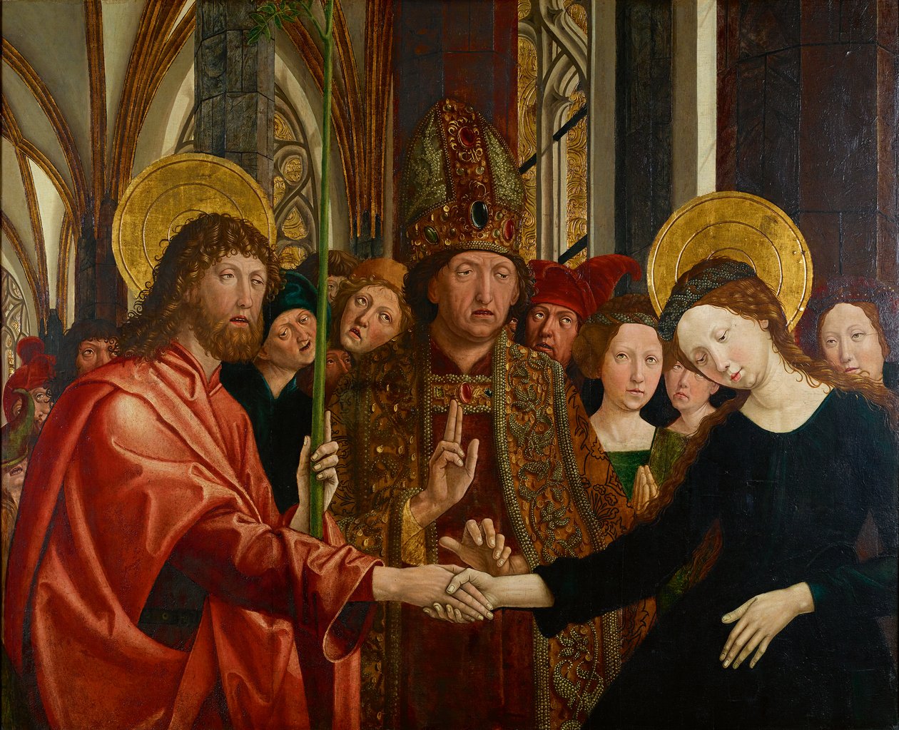 Mariage de Marie - Michael Pacher