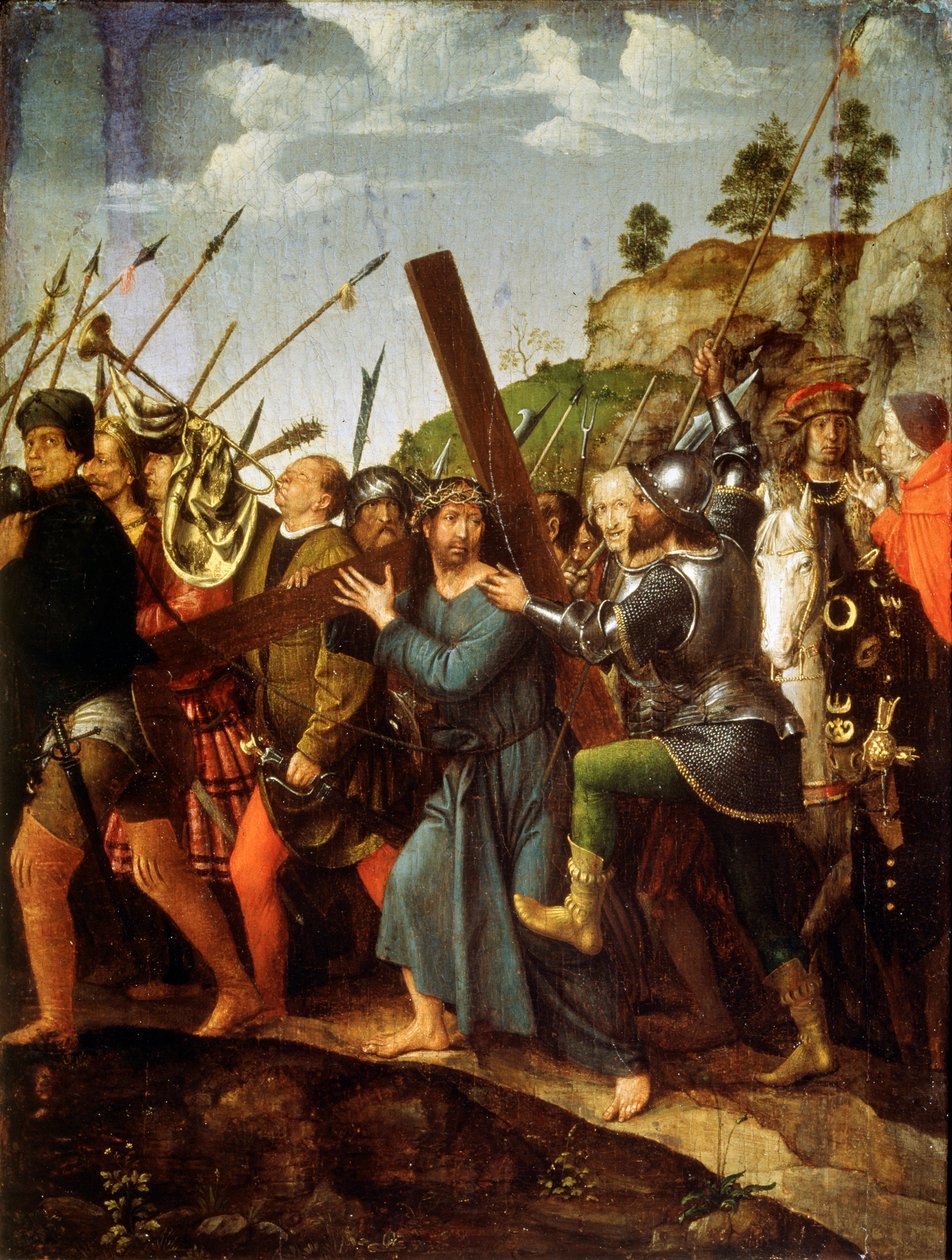 Le Christ portant la croix - Michael Sittow