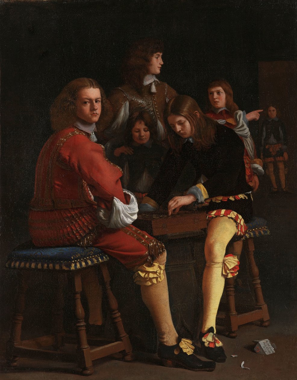 Les joueurs de dames - Michael Sweerts