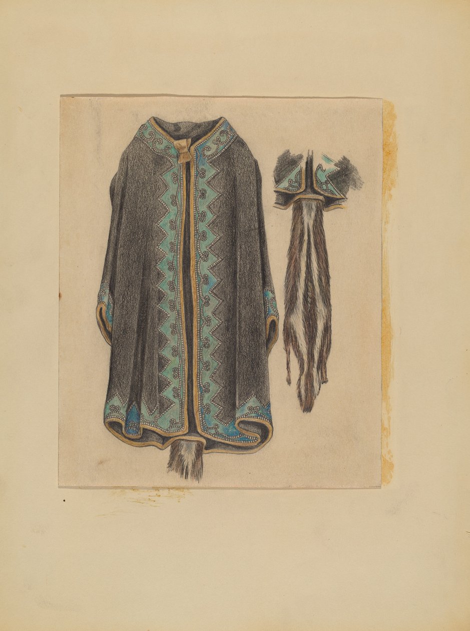 Manteau en coton noir - Michael Trekur