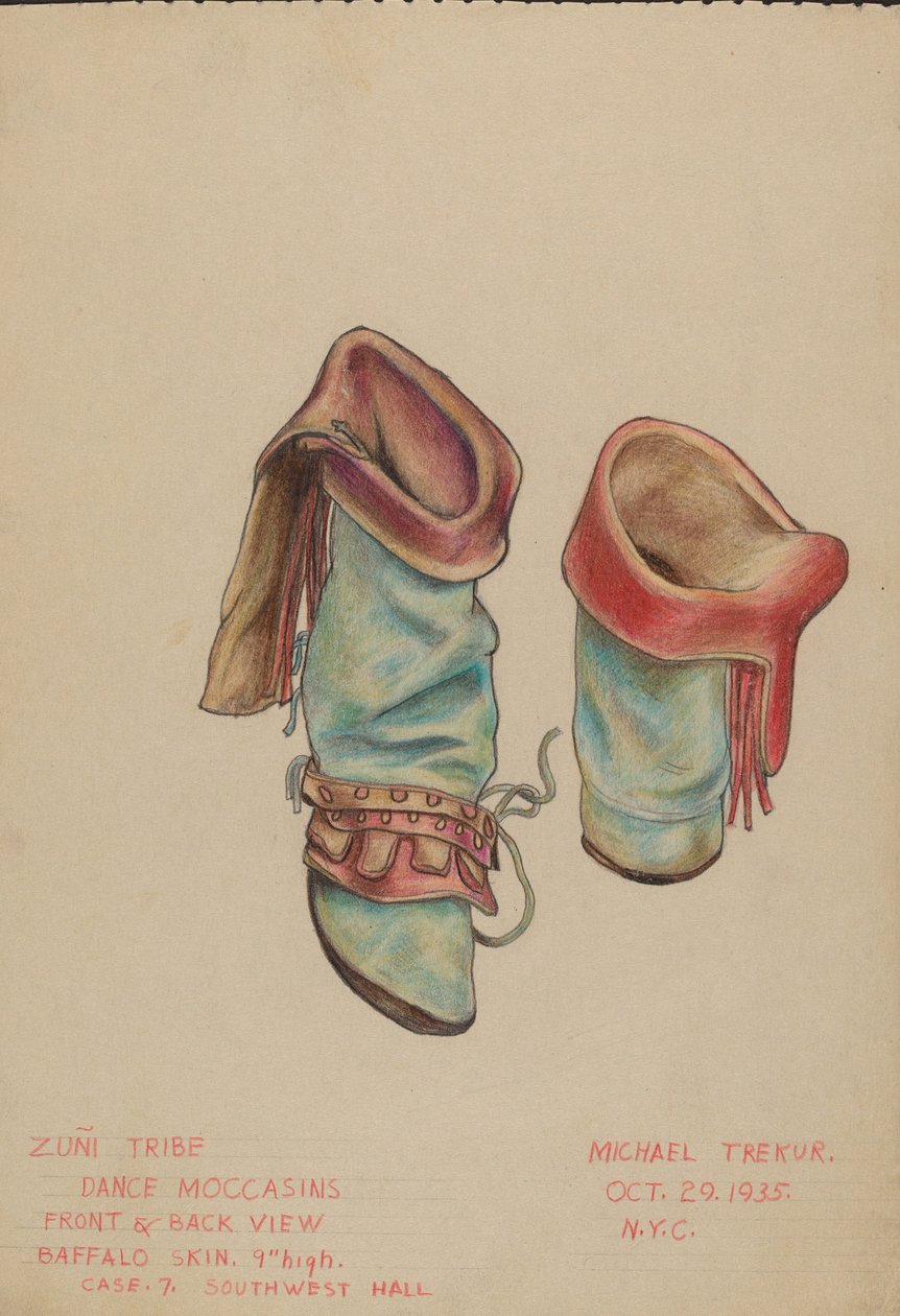 Mocassins de danse - Michael Trekur