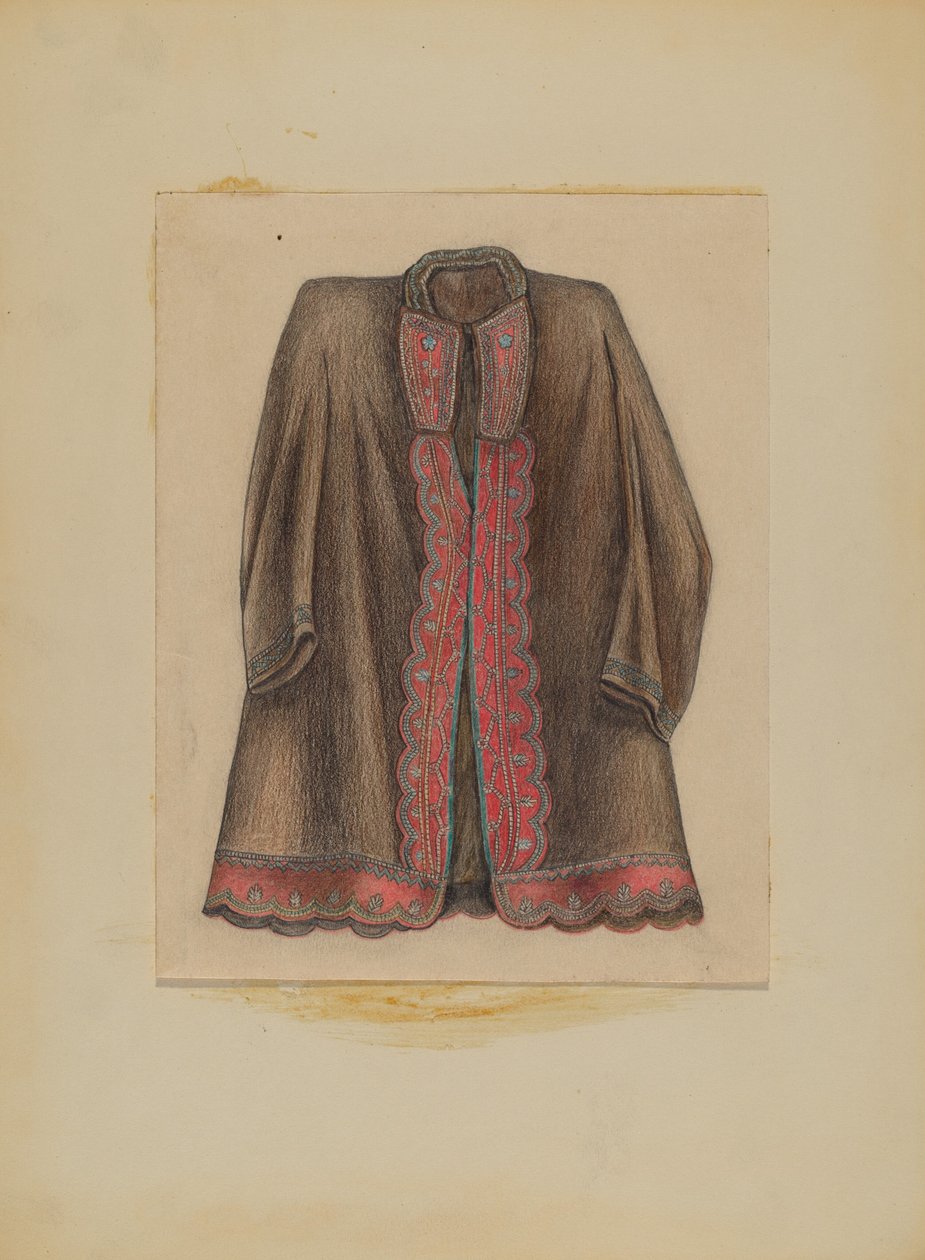 Manteau en coton brun foncé - Michael Trekur