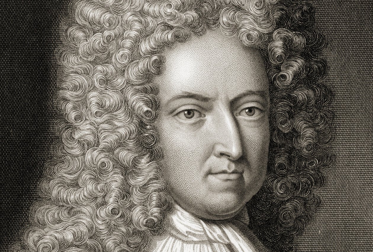 Daniel Defoe 1660-1731 (détail), début du 18e siècle - Michael Vandergucht