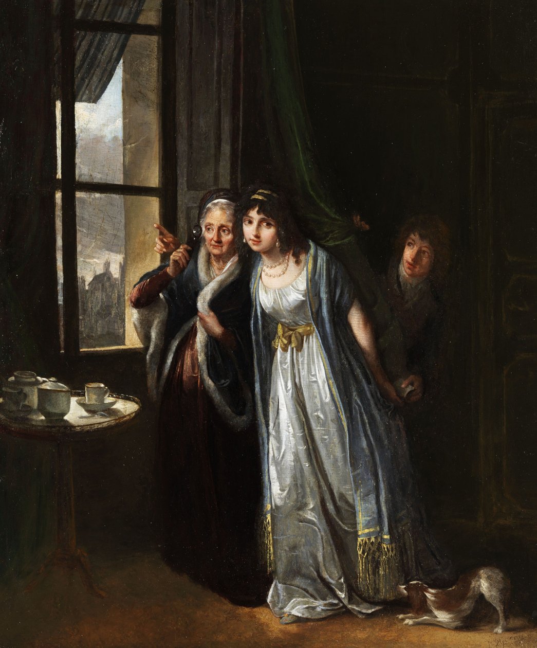La remise secrète de la lettre d