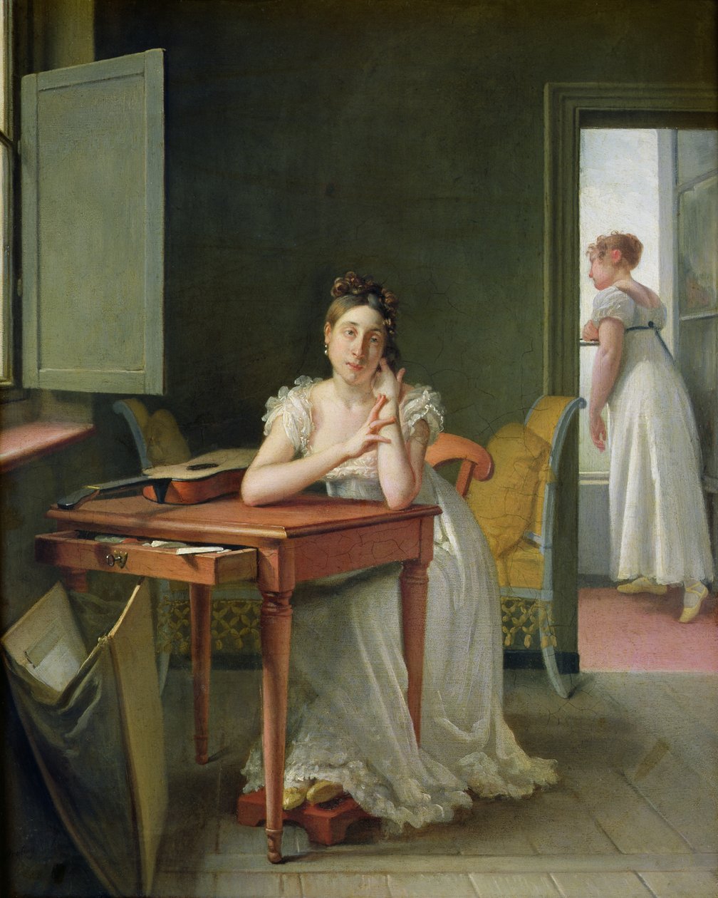 Portrait de Marceline Desbordes-Valmore - Michel Martin Drolling