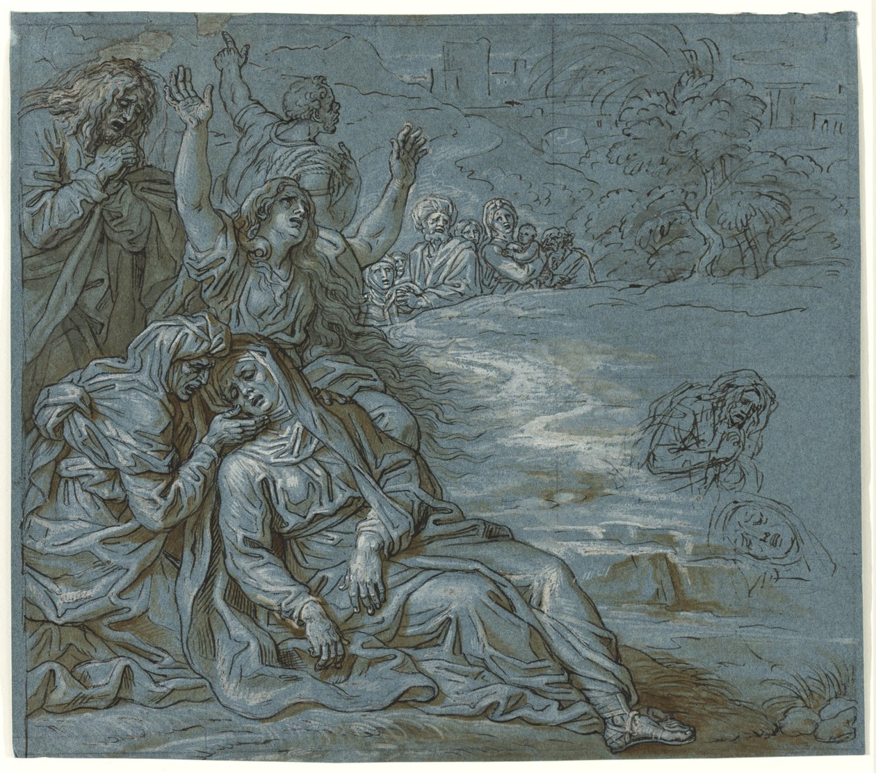 Lamentation, vers 1680 - Michel des Gobelins Corneille
