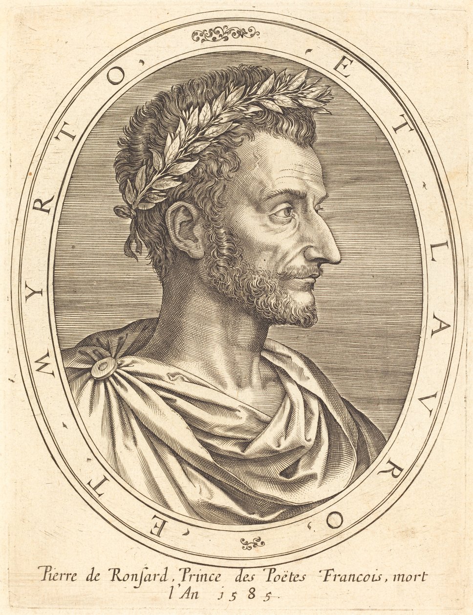 Pierre de Ronsard - Michel Lasne