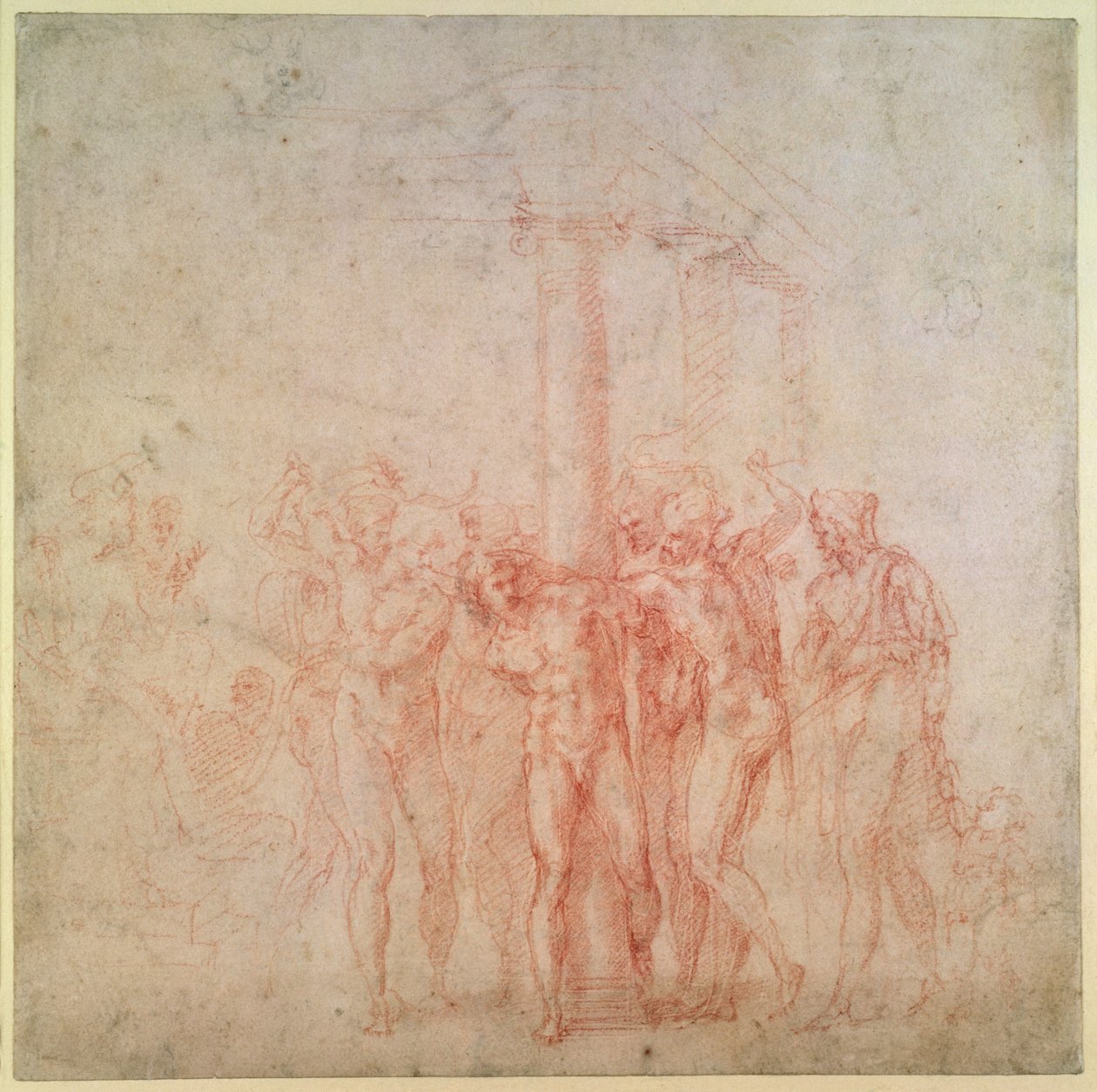 La Flagellation du Christ - Michelangelo Buonarroti