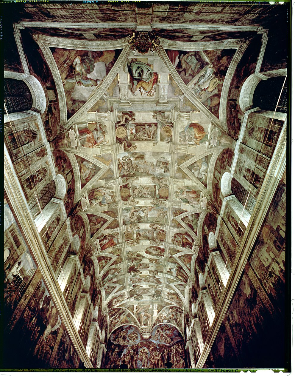 Plafond de la Chapelle Sixtine, 1508-12 - Michelangelo Buonarroti