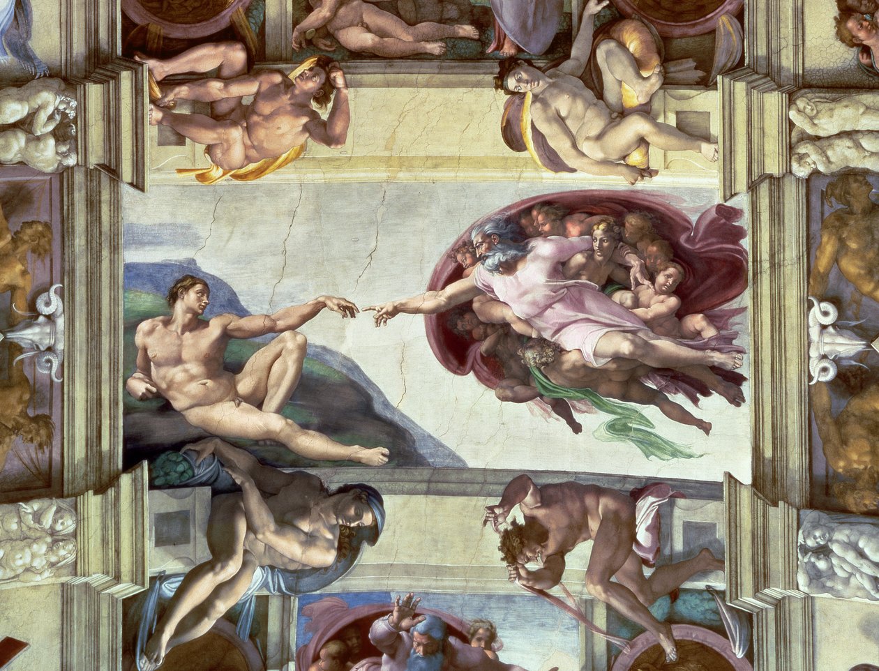 Plafond de la chapelle Sixtine : Création d