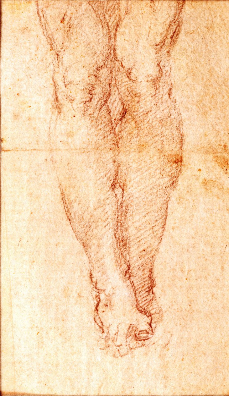 Étude pour une Crucifixion - Michelangelo Buonarroti