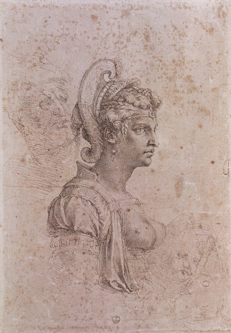 Zénobie, reine de Palmyre, Syrie (IIIe siècle après J.-C.) - Michelangelo Buonarroti