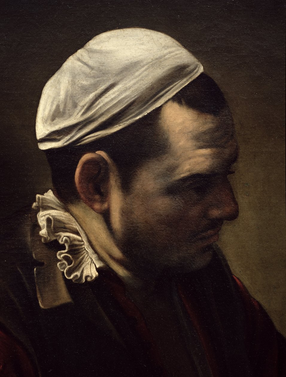 Le souper à Emmaüs, 1601 (détail) - Michelangelo Merisi Caravaggio