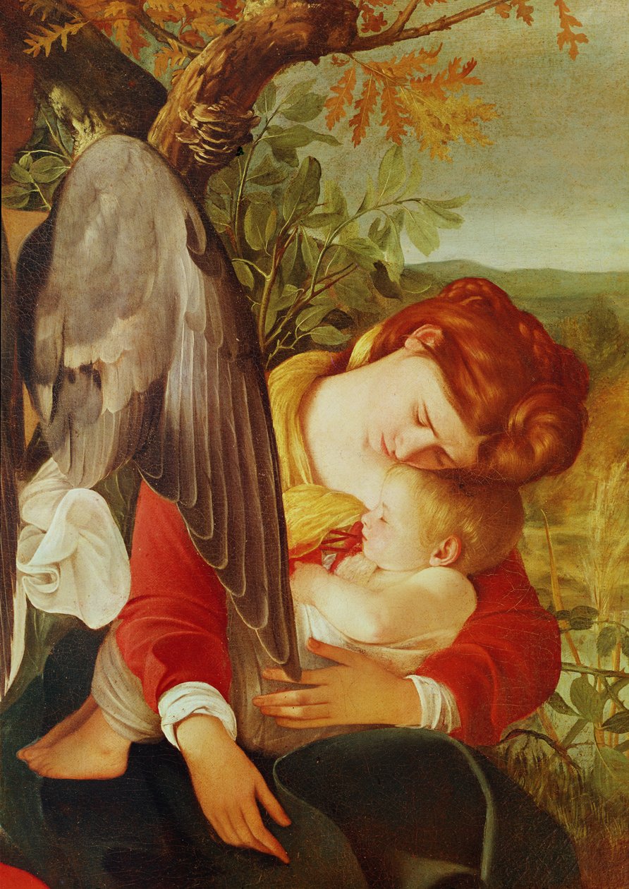 Repos pendant la fuite en Égypte, vers 1603 (détail) - Michelangelo Merisi Caravaggio