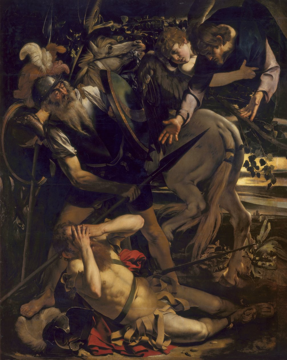 La Conversion de Saint Paul - Michelangelo Merisi Caravaggio