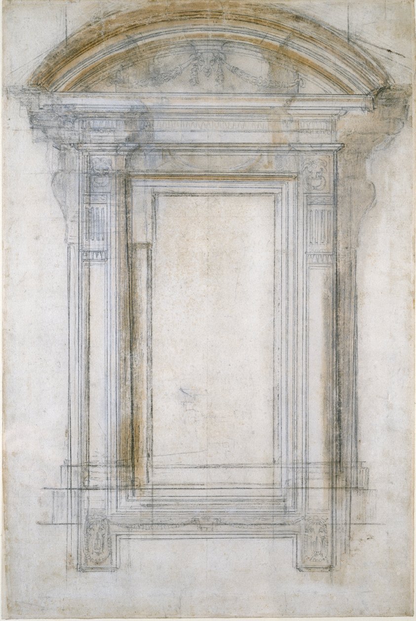 Conception pour une fenêtre - Michelangelo Buonarroti