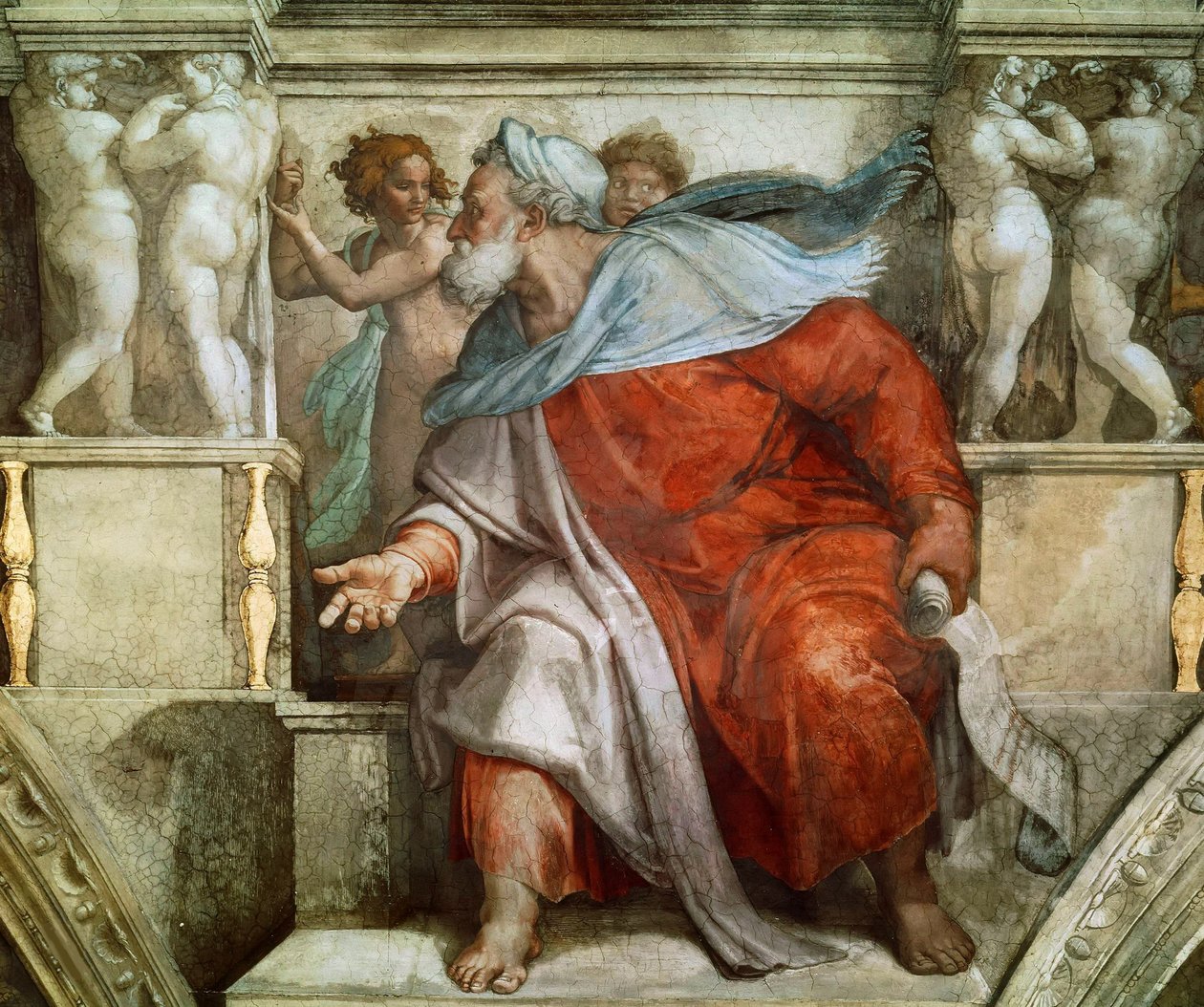 Prophète Ézéchiel - Michelangelo Buonarroti