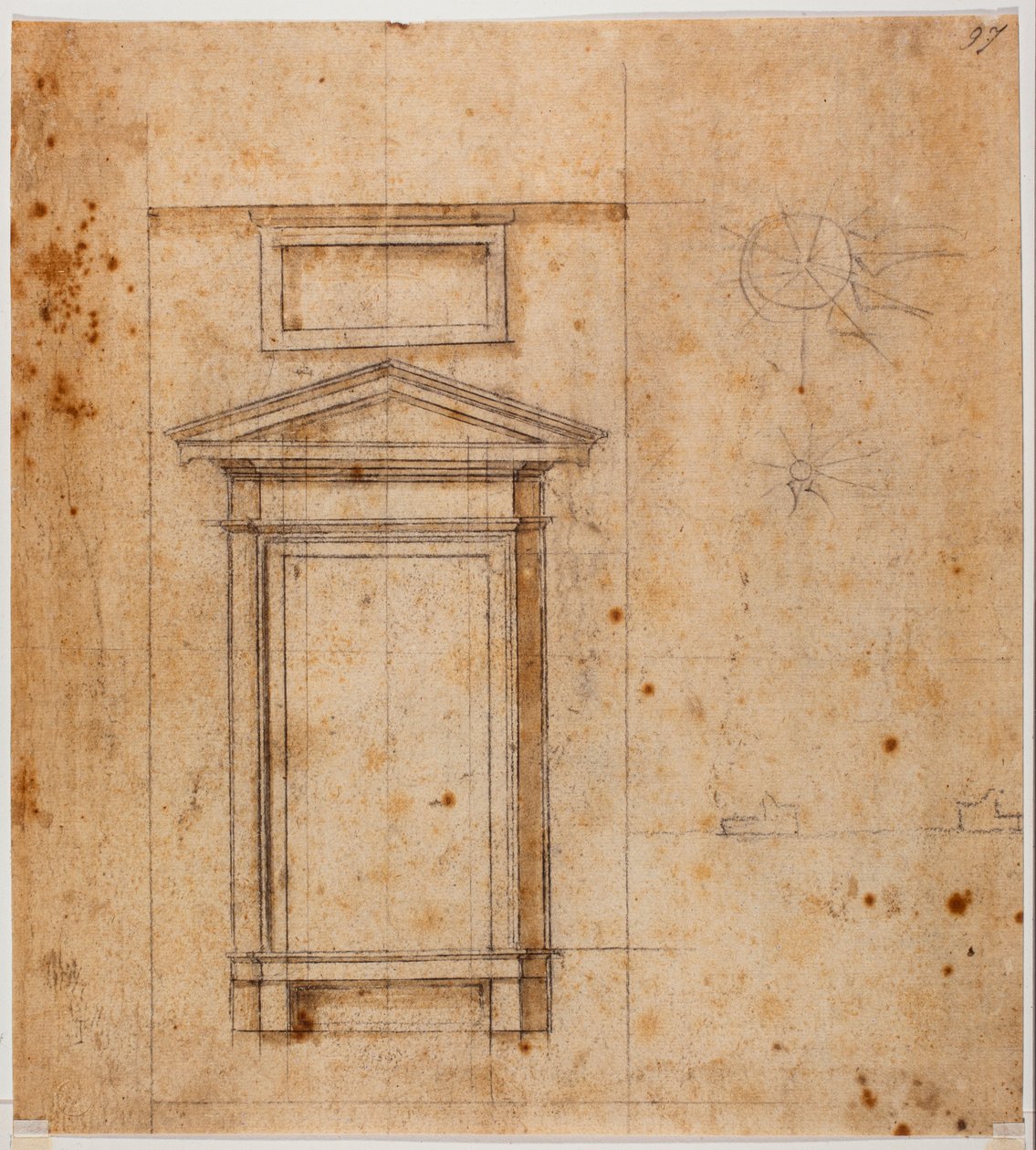 Conception de fenêtre - Michelangelo Buonarroti