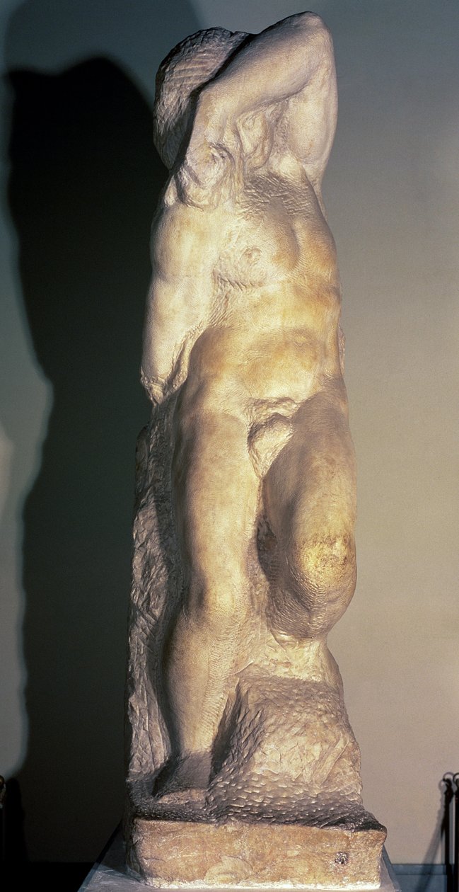 Jeune esclave, c.1520-23 - Michelangelo Buonarroti