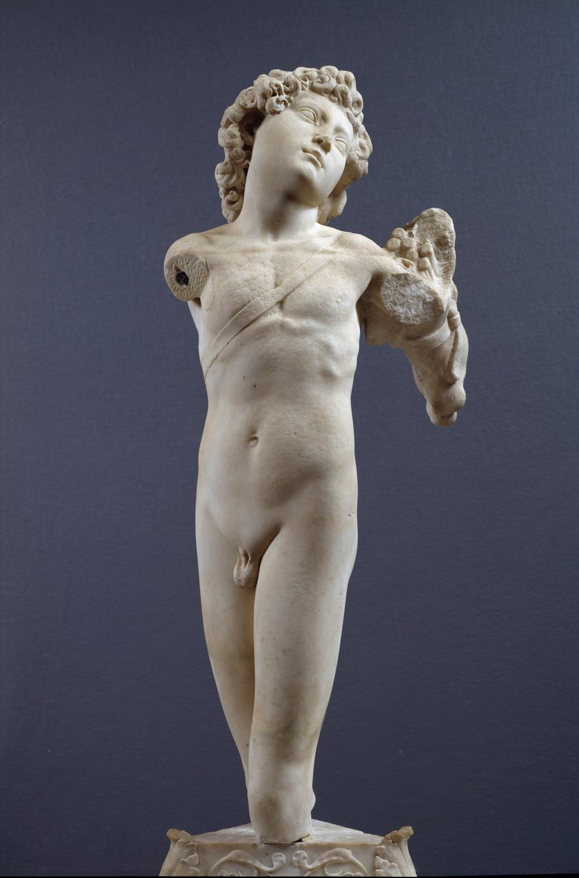 Jeune archer, vers 1490 (marbre) - Michelangelo Buonarroti