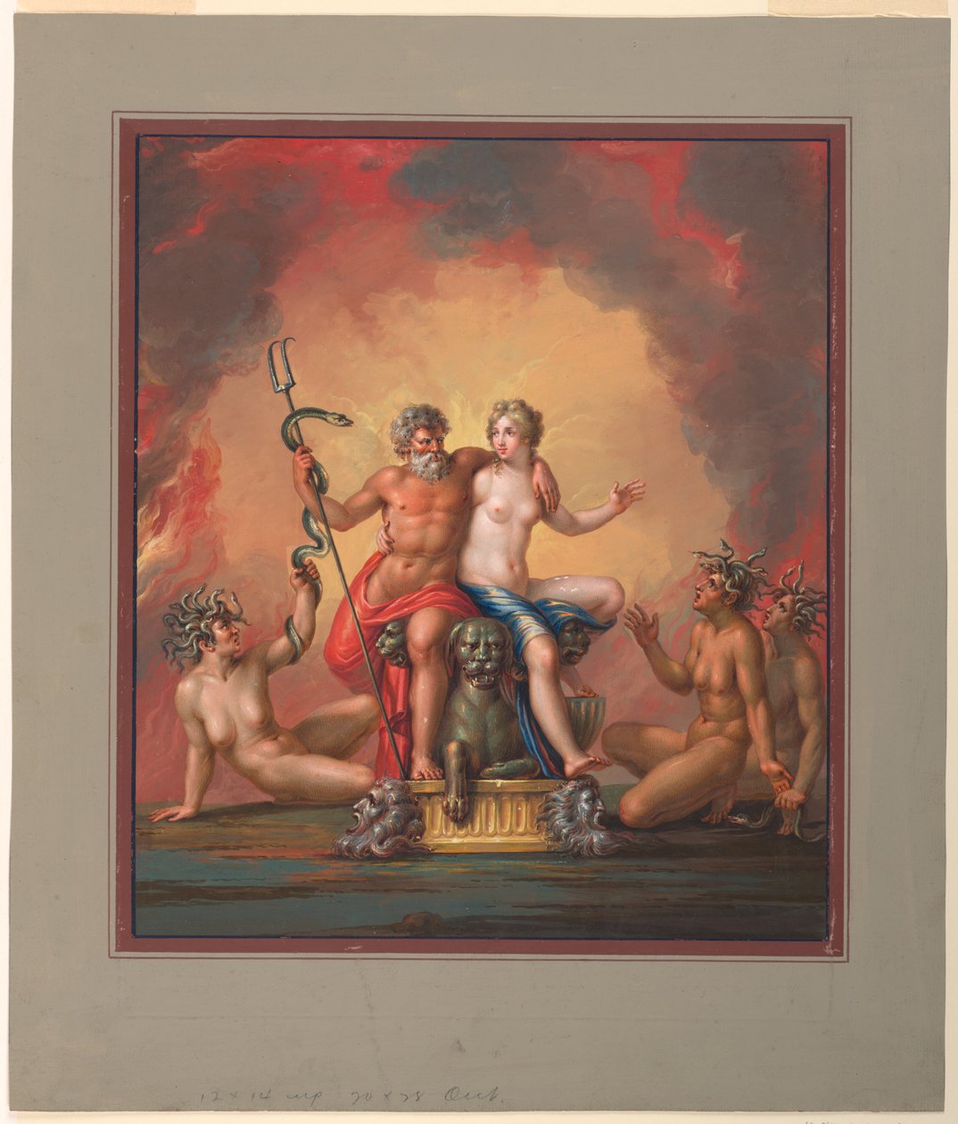 Pluton et Proserpine - Michelangelo Maestri