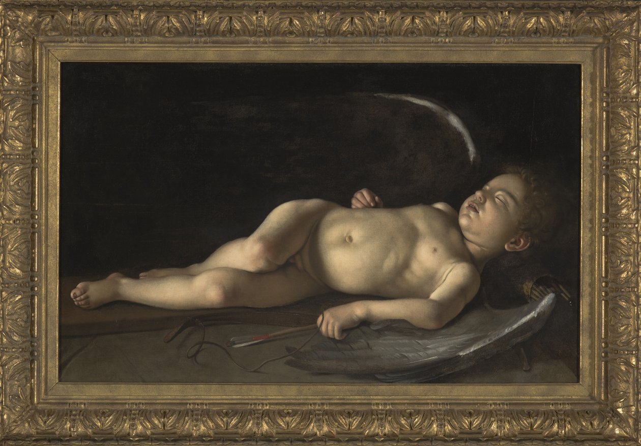 Cupidon endormi - Michelangelo Merisi da Caravaggio