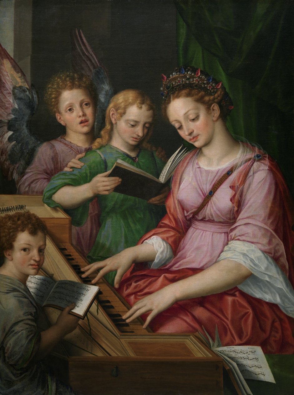 Sainte Cécile - Michiel Coxie