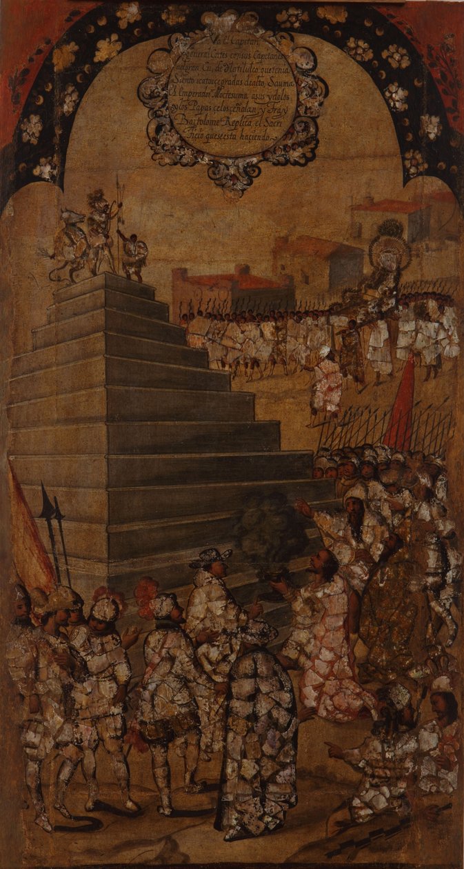 La Conquête du Mexique. Tableau XIII - Miguel Gonzales