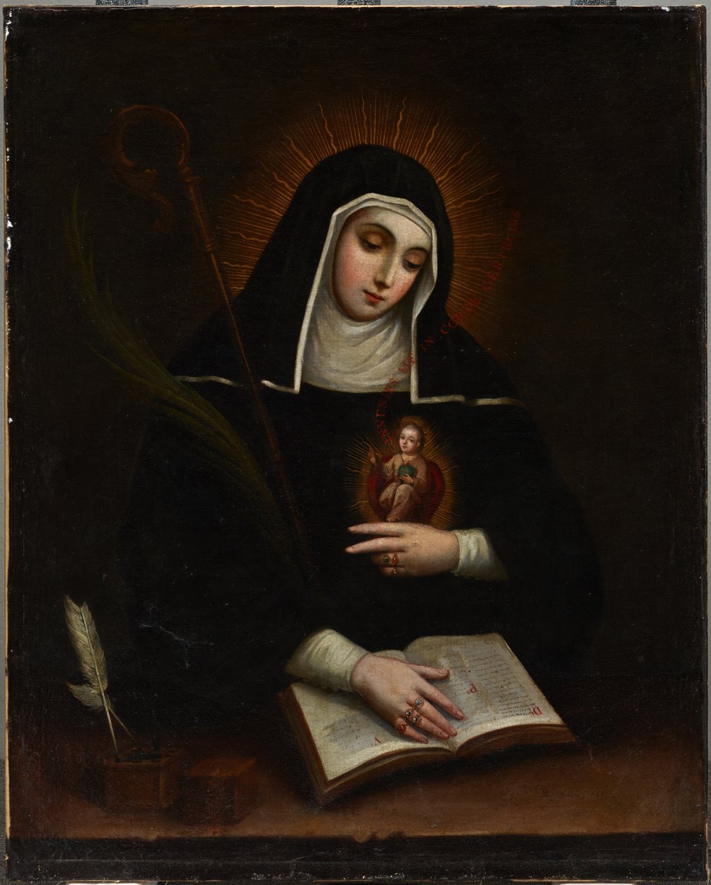 Sainte Gertrude - Miguel Cabrera