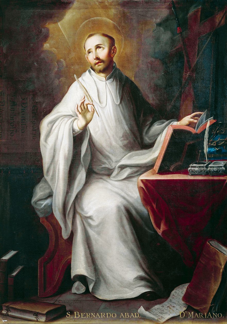 Saint Bernard, par Miguel Cabrera (1695-1768) - Miguel Cabrera