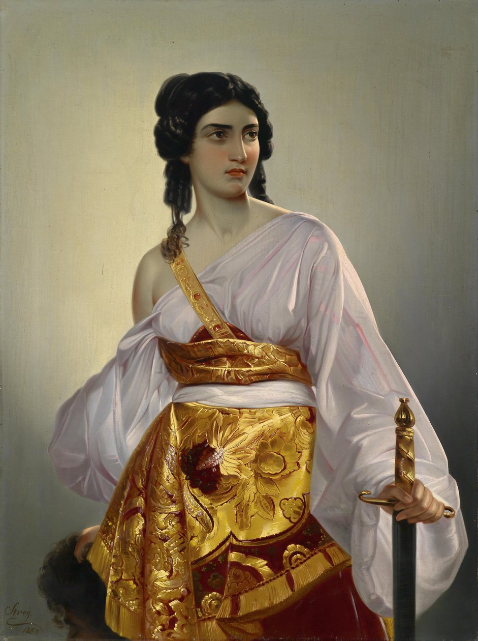 Judith avec la tête d
